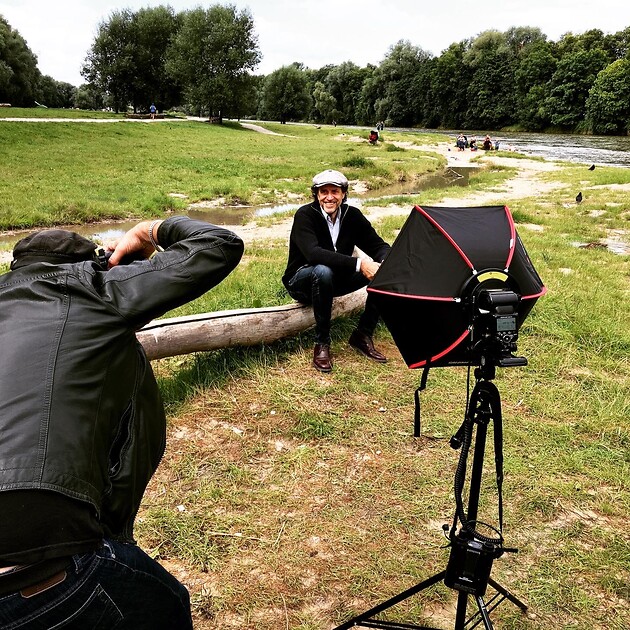 Making of: Unsere Isar Herbstausgabe 2021 mit Helmfried von Lüttichau